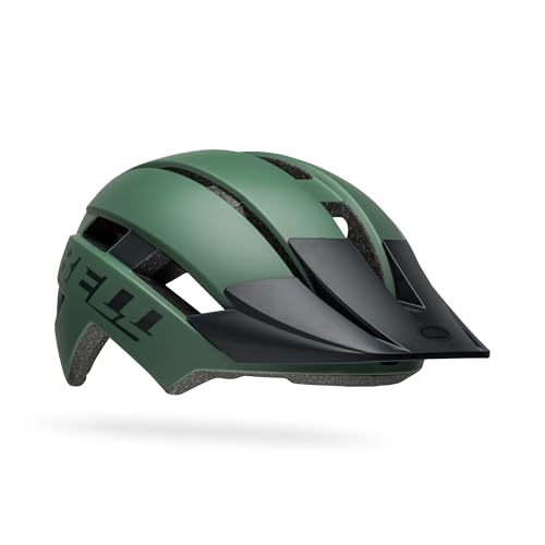 Bell Sidetrack II MIPS Fahrradhelm für Kinder, Grün matt, Größe UC (47-54 cm)
