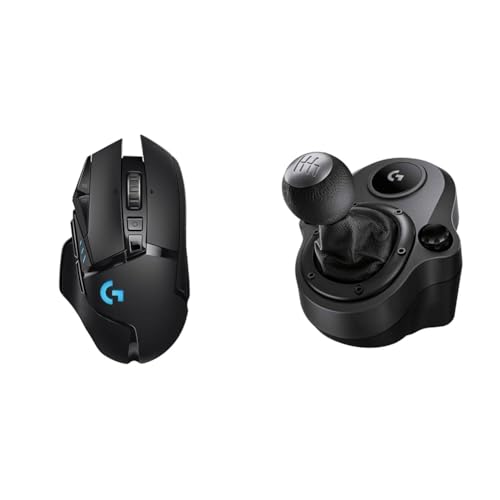 Image of Logitech G502 Lightspeed Wireless Gaming Mouse, Hero 16K Sensor, 16,000 DPI, RGB, Adjustable Weights