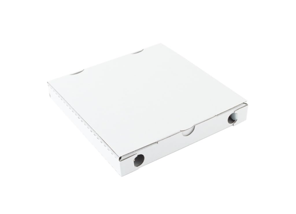 GENERICO ARTEPACK BOX PIZZA 33X33 H3.5 X100PZ BIANCO SENZA STAMPA CH.OCCHIELLO