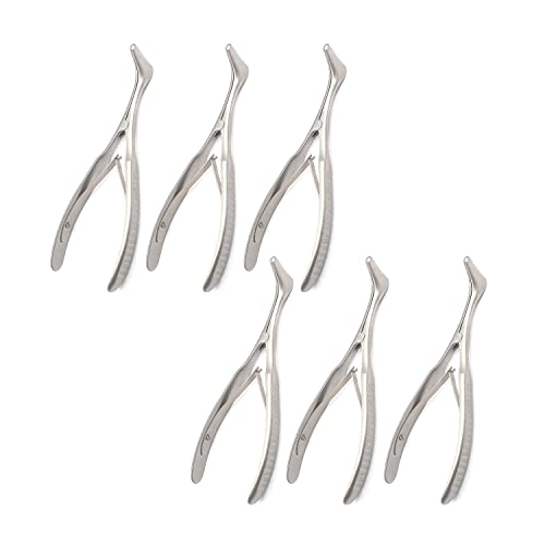 WellnessD'Light - Lot of 6 Pcs Small Vienna Nasal Speculum ENT Instruments Stainless Steel Premium Quality