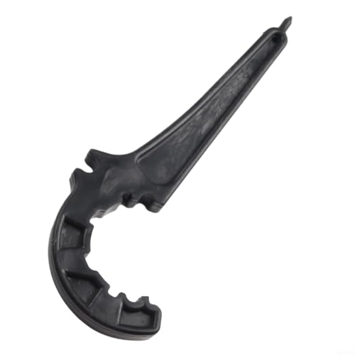 Sumsoctober Chiave per raccordi per tubi in PE, dado di bloccaggio a connessione rapida, per impianti idraulici in PVC, 20/25/32/40/50/63 mm, plastica nera (40 mm)