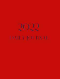 Daily Journal: 365 Day Journal