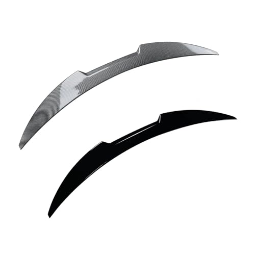 Aileron arrière X6 E71 2008-2014 noir brillant look carbone ABS - 3