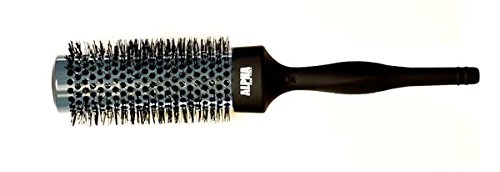 Nano Thermal Ceramic ionic Hair Brush Medium (Dark Gray) By Alpha New York