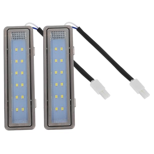 Kisangel 2 Piezas Bombilla LED para Campana Extractora Luz de Alta Claridad para Cocina bajo Consumo Energético Superficie Fácil de Limpiar Montaje Seguro para Reemplazo Campanas de Dc