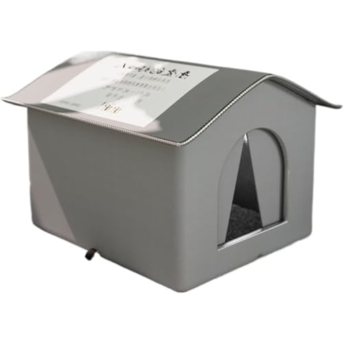 KuBen ���O �l�G�ʗp �ĕۗ� �Ђ��� �~�ۉ� �y�b�g�n�E�X �g�ݗ��� �~�̔L�n�E�X ���� �h�� �h�� �L�̊O�̖��^�y�b�g�e���g �g���ȒP ��ǔL �� ��[ �g�[ �L���� ���O �O�L�n�E�X �ό󐫂̖�ǔL�V �y�b�g�n�E�X�F���^�[ (�O���[)