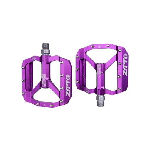 mophrati ZTTO 1 Paar Legierung Fahrradpedal L7U Lager Sichere Anti-Rutsch-Volltonpedale Radfahren Mountainbike Teilezubehör