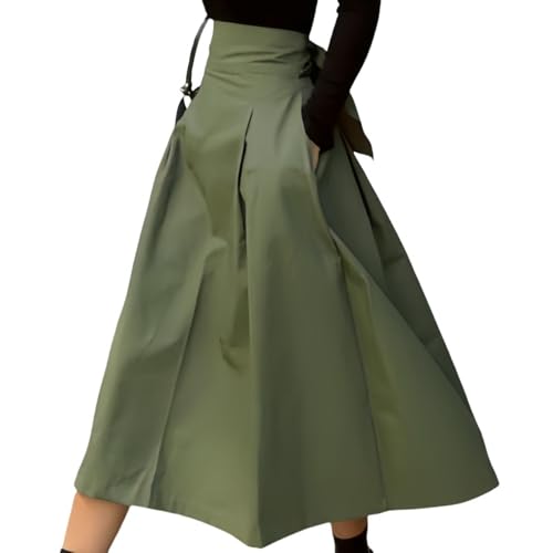 Casual Stretchy Womens Fashion Solid Color Ladies Long Skirt High Waist Slim Skirts - Main Image