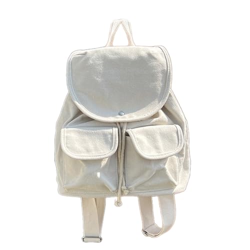 Sac à dos tendance coréen en toile idéal pour les cours et sorties