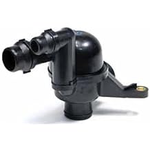 BRITPART THERMOSTAT AND HOUSING COMPATIBLE WITH LAND ROVER FREELANDER 2002-2005 2.5L V6, PART # PEM000030