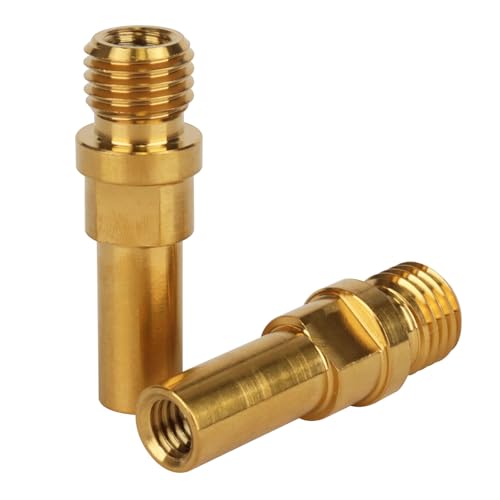 Image of Titanium Ti V-Brake Bosses Bolts, M10x1.25mm Screws, for Bicycle (Gold, 2pcs M10x1.25mm)