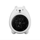 Khosd Calefactor De Cerámica Calefactor Portátil De 400 W Bajo Consumo Silencioso para Baño Oficina Salón Calefactor Bajo Consumo Ready Warm.