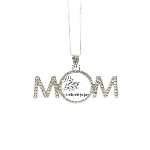Collier My Heart Joy pendentif poésie Fête des Mères pour maman et M