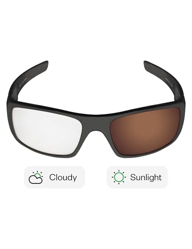 Image of Mryok Replacement Lenses for Oakley Crankshaft OO9239 Sunglass, HD Polarized, UV Protection, Impact Resistant & Perfectly Fit