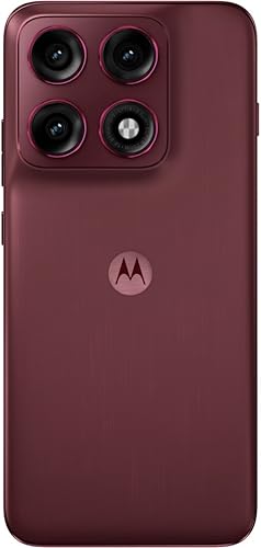 Image of Motorola Edge 70 Pro+ 5G (Pantone Zinfandel, 12GB RAM, 256GB Storage) | 6.8 inch Extreme AMOLED | 50MP Triple Rear | 50MP Selfie | 6500mAh Battery | 90W + 15W Wireless Charging | Dimensity 8500 Extreme