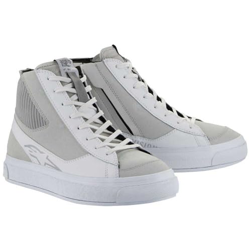 Alpinestars Damen Motorradschuhe Stella Stated Podium Shoes sportliche Schuhe, WHITE COOL GRAY, 43 EU