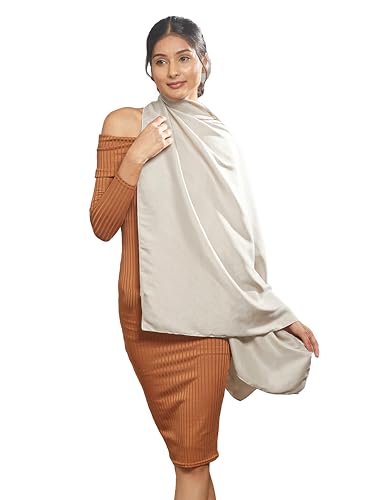 Image of Printed Poly Silken feel Scarf Stole for Women | Stylish, Soft, & Lightweight | Satin Feel Neck Scarf, Hair Scarf, Head Scarf for Women