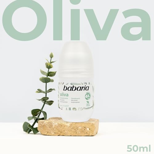 Babaria Aceite de Oliva Sensitive Desodorante Roll On - 50 ml - imagen 3