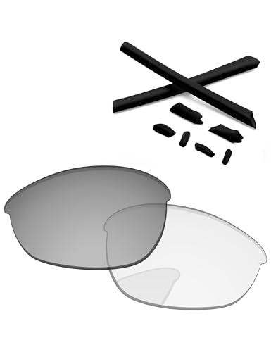 Image of Replacement Lenses & Rubber Kits for Oakley Half Jacket 60mm Sunglass - Precision Fit, UV Block & Impact Resistant