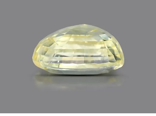Image of Yellow Sapphire Pukhraj 6.00 Ratti Certified from Natural Original AAA++ Quality Loose Gemstone
