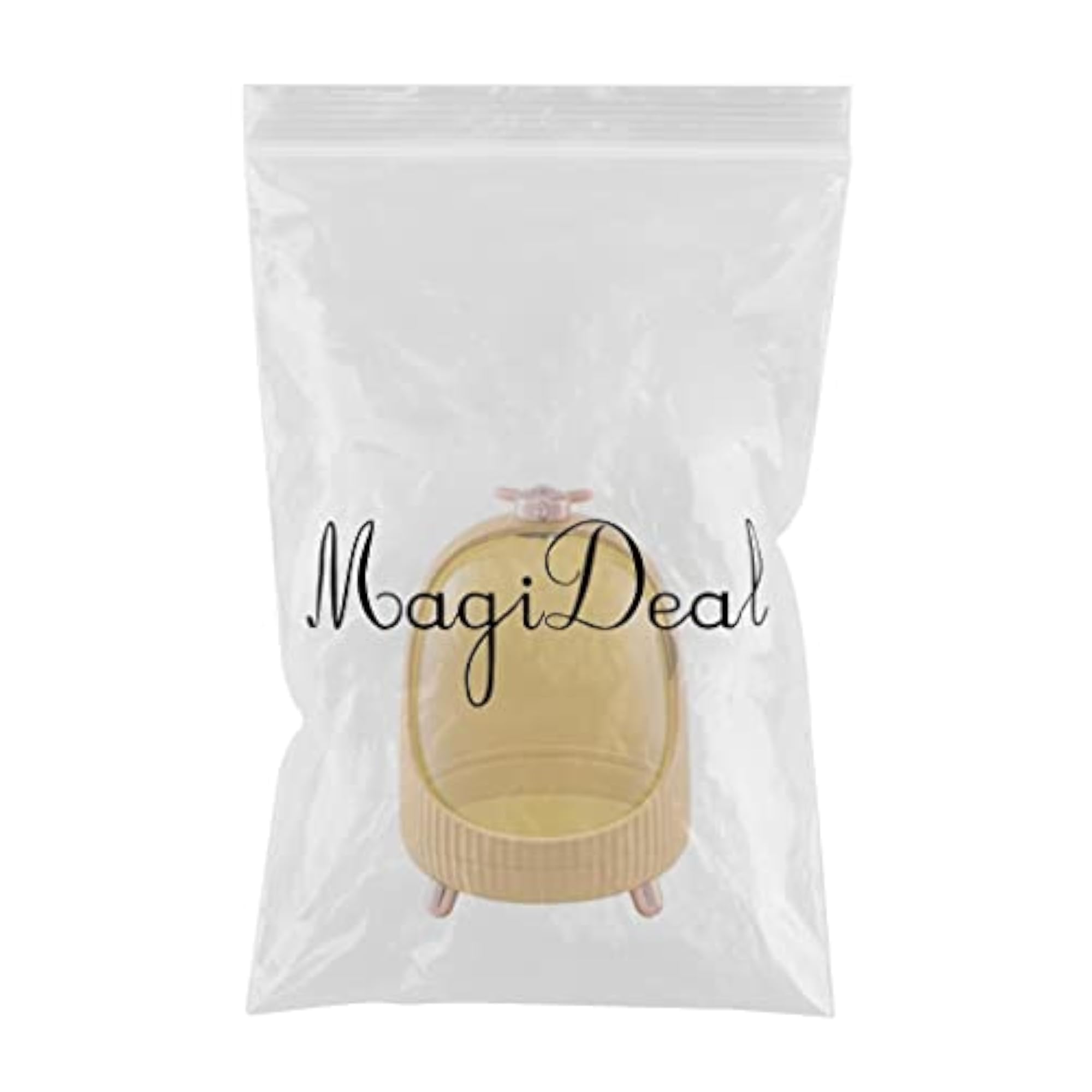 Dustproof Makeup Container with LED Light