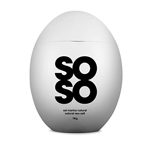 Sal Marina natural 1kg. Soso. CAJA 3 UNIDADES