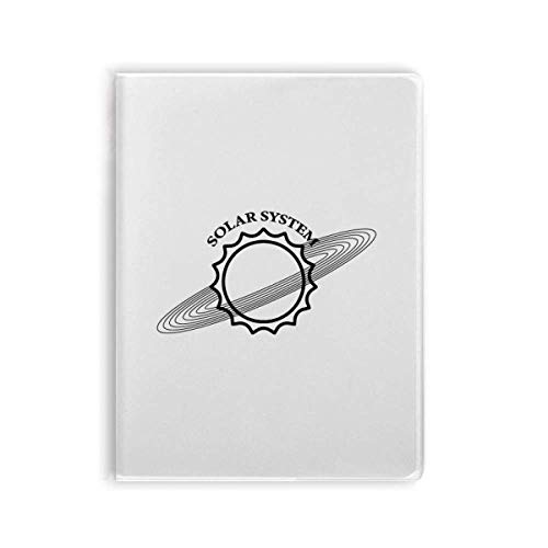 Agenda système solaire souple pour ordinateur portable et bureau au design étoilé