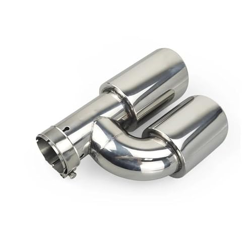 Embout echappement double type H pour remplacer silencieux - 4