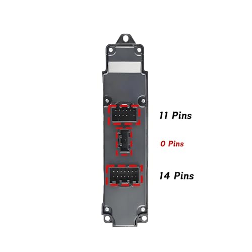 Interrupteur de lève-vitre pour Mazda 2 bloqué ? Remplacer la commande DF7466350 - 5