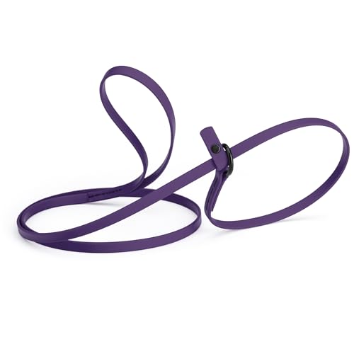 Dogline Laisse glissante Biothane pour chien mauve 5 pi