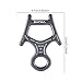 kowaku 30kN 8 Figure Descender for Rappelling and Belaying with Aluminum Alloy, Gray