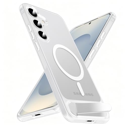 Coque Samsung S25 incassable antidérapante MagSafe blanche