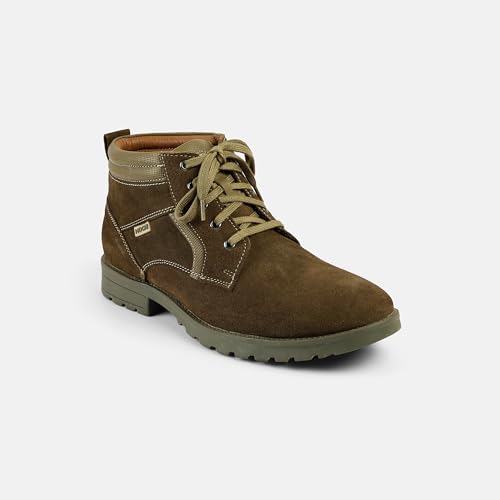 Image of Mochi Men's Lace Up closure Casual - Boots with Low Heel