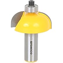 YONICO Router Bits Edge Forming Cove 1/2-Inch Radius 1/2-Inch Shank 13156