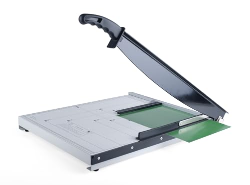 Pavo Premium Hebel-Schneidemaschine für DIN A3, 15 Blatt, Schnittlänge 430 mm