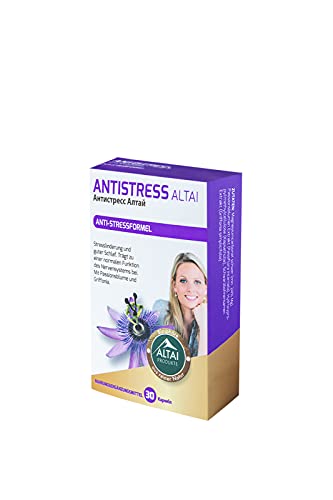 Antistress Altai - 30 Kapseln - pflanzliche Stresslinderung, guter Schlaf