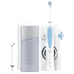 Oral-B Oral Health Center Dental Irrigator, Dental Jet, 1 Oxyjet Cannula, 1 Cannula Water Jet, 4 Water Jets and 5 Pressures, Interdental Cleaner and Dental Plate, Rechargeable