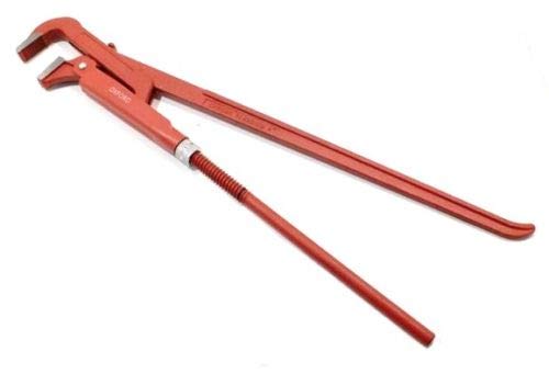 CHIAVE GIRATUBI GIRA TUBI MODELLO SVEDESE 2' 530 mm BECCHI DRITTI A 90°