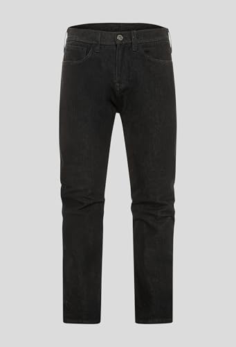 Rokker Pantalones vaqueros para moto Hunter Black, Negro , 31W / 32L
