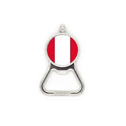 Décapsuleur Pérou en acier inoxydable idée cadeau souvenir