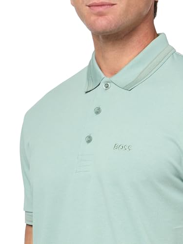 Image of BOSS Mens Paddy Short Sleeve Polo Shirt
