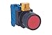 Idec HW1L-A1F10QD-R-6V 22mm Pushbutton Illuminated