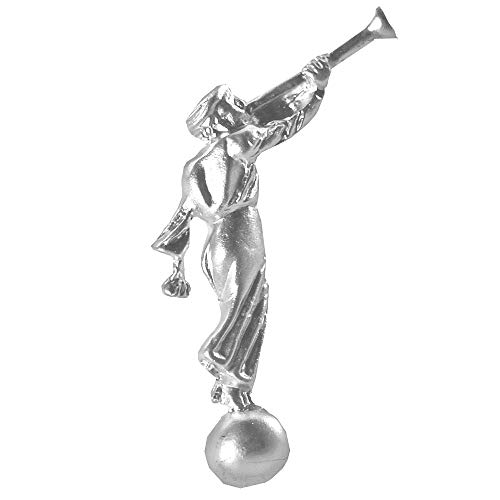 Angel Moroni Antique Silver Tone Pin