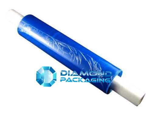 Diamant Emballage 6 x Bleu Extended Core solide Rouleaux film étirable pour palette en fonte d'emballage de colis film étirable – 400 mm x 300 m Idéal pour Wrap gratuit Livraison Rapide.
