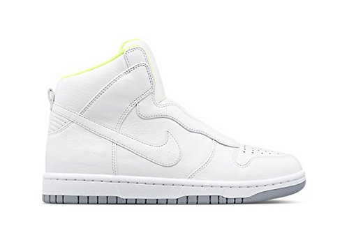 [ナイキ] LAB×SACAI/DUNK LUX[WHITE/WOLF GREY-VOLT-WHITE] 776446-117 メンズ スニーカー