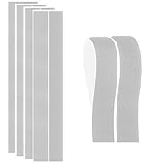 Hook Loop Strips with Adhesive, Self Adhesive Tape Industrial Strength Sticky Back Fasteners Moun...