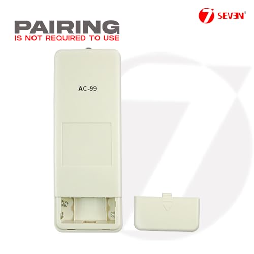 Image of 7SEVEN Compatible Voltas Ac Remote Original 433kHz Model 99 Suitable for Split, Window and Cassette Air Conditioner Match Existing Remote Control Key by Key to replicate Function of Original