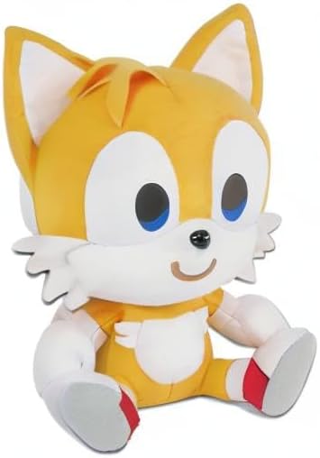 Miniatura 3 de Great Eastern Entertainment Sonic The Hedgehog - SD Miles Tails Prower - Peluche sentado de 7 pulgadas de alto