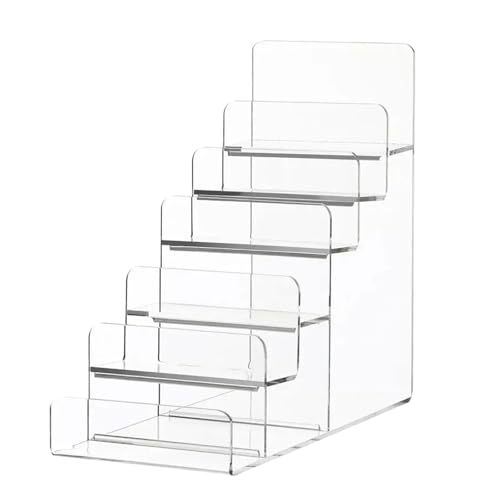 wisoolkic Expositor de Bolsos, Carteras, Joyas, Organizador de múltiples Capas, expositores Joyas y cosméticos, Organizador Gafas y Carteras.