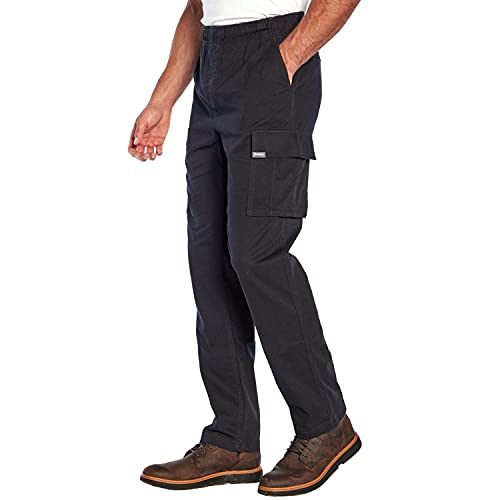 Eddie Bauer Men's Casual Cargo Pants - Caviar Large3